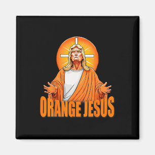 Jesus Funny Trump Magnet