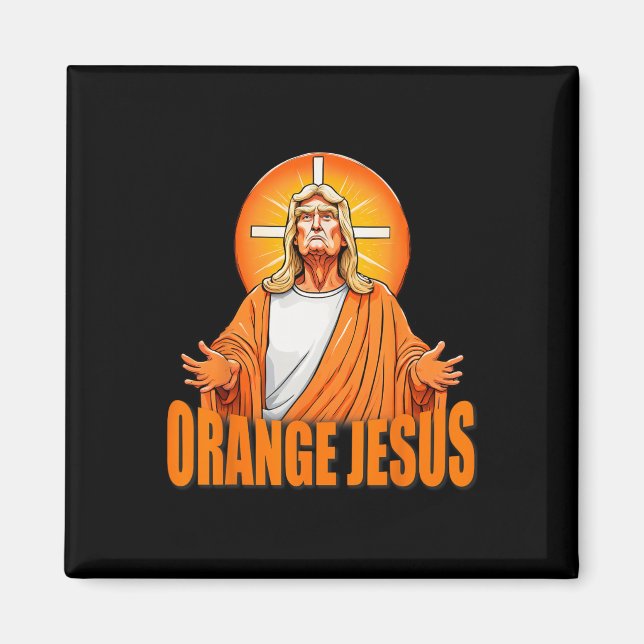 Jesus Funny Trump  Magnet (Front)