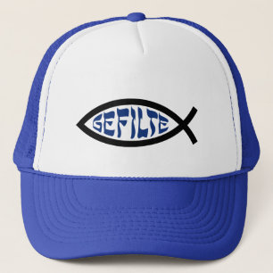 Jesus Gefilte Fish - Jewish Passover Humour Trucker Hat