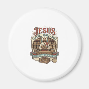 Jesus General Store Label Jesus General Store Chri Magnet