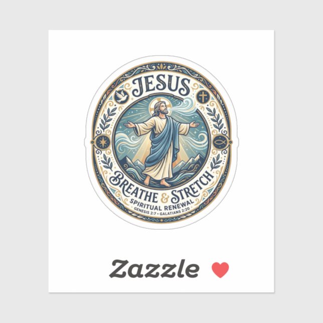 Jesus Gentle Movement Wellness Shirt Faith Based D (Sheet)