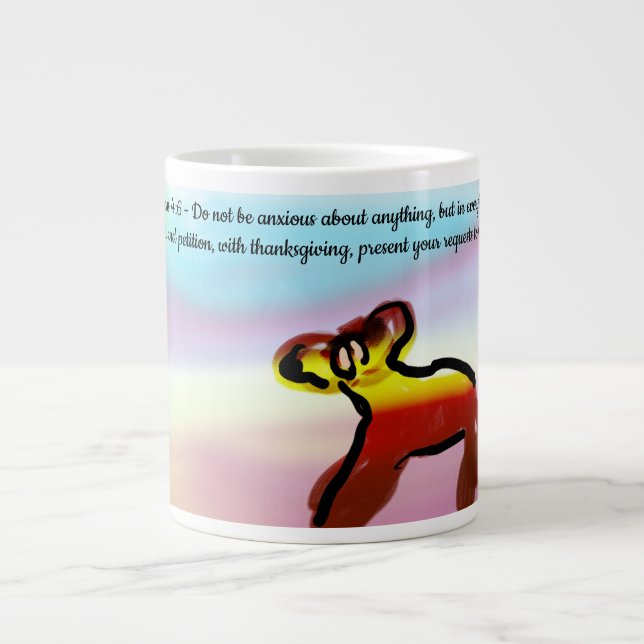 jesus get this  large coffee mug (Front)