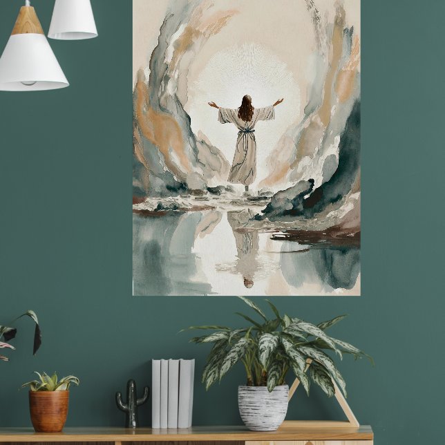 Jesus' Glorious Resurrection Poster (Living Room 1)