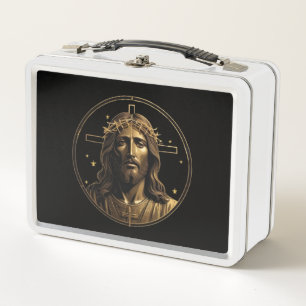 Jesus Gold 1 Metal Lunch Box