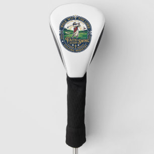 Jesus Golf Shirt Faith Based Design_1 Head Cover