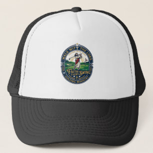Jesus Golf Shirt Faith Based Design_1 Trucker Hat