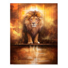 Jesus Gorgeous Lion Lamb Vintage Mum Funny Animals