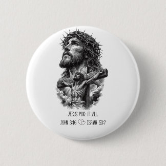 Jesus Gospel 6 Cm Round Badge