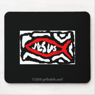 Jesus gotGod316.com? Mouse Mat