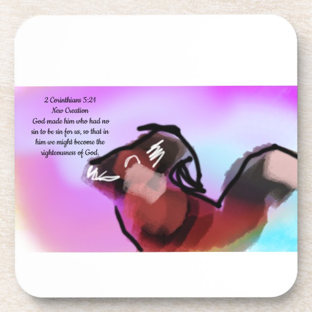 jesus hand coaster (Front)