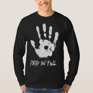 Jesus Hand Print, Paid in Full - Christian Faith T-Shirt