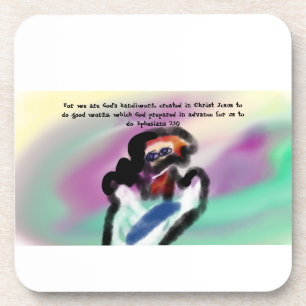 jesus handwork coaster