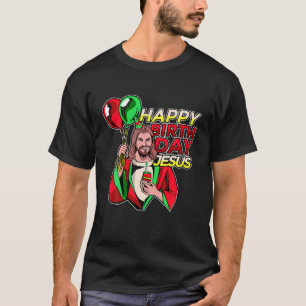 Jesus Happy Birthday Love Christmas Holiday Season T-Shirt