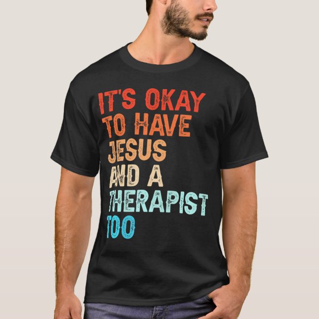 Jesus Has My Back Christian Jesus Religious (Both  T-Shirt (Front)