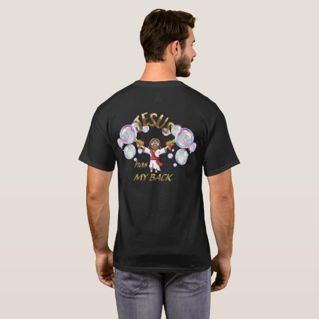 JESUS has MY BACK T-Shirt (Back Full)