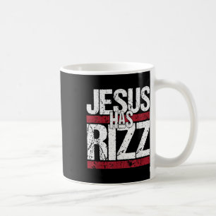 Jesus Has Rizz Simple Christian Faith Believer God Coffee Mug