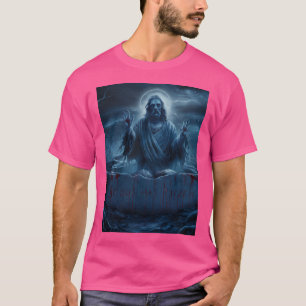 Jesus Has Rizzen . Jesus Zombie Funny T-Shirt