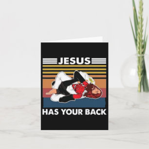 Jesus Has Your Ck Karate Card