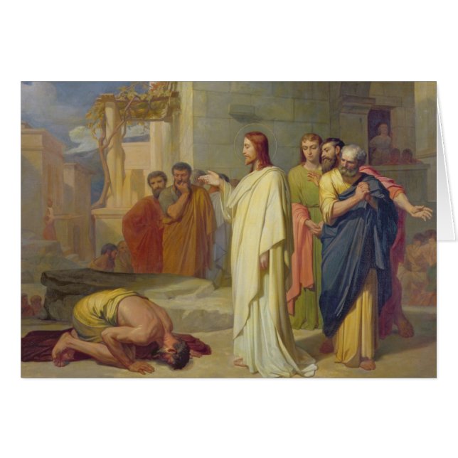 Jesus Healing the Leper, 1864 (Front Horizontal)