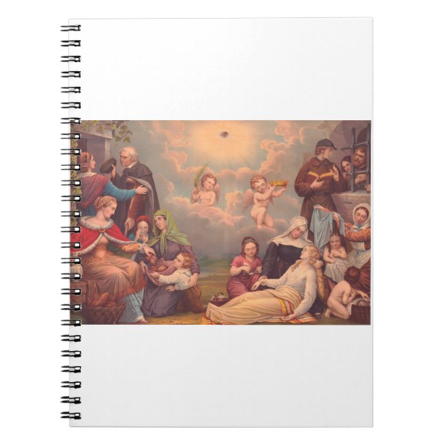 Jesus heals a biblical story notebook (Front)