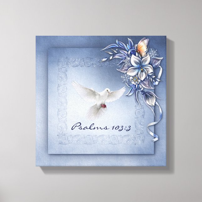 Jesus Heals  Premium Wrapped Canvas (Gloss) (Front)