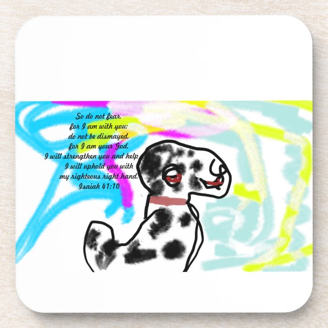 Jesus here  coaster (Front)