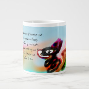 jesus here  large coffee mug