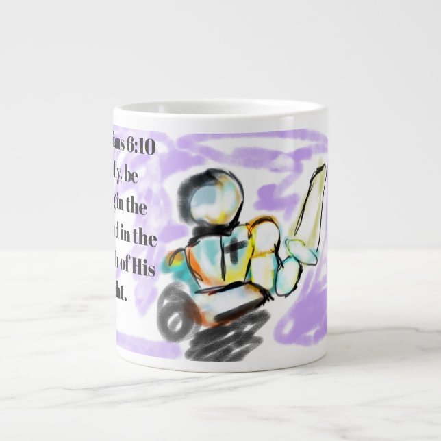 Jesus here  large coffee mug (Front)