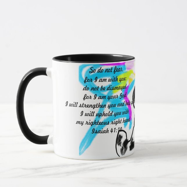 Jesus here  mug (Left)