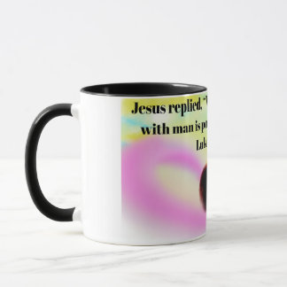 jesus here mug