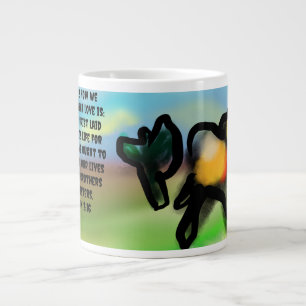 jesus here us large coffee mug