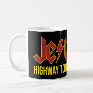 Jesus Highway To Heaven Christian Gift T-ShirtJesu Coffee Mug