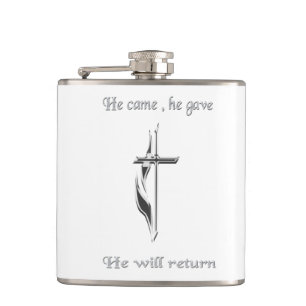 Jesus Hip Flask