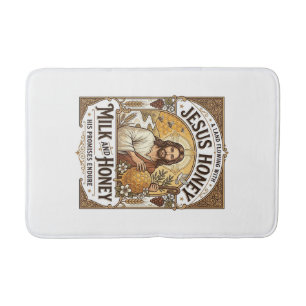 Jesus Honey Milk And Honey Jesus Honey Milk Honey Bath Mat