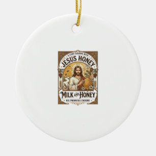 Jesus Honey Milk And Honey Jesus Honey Milk Honey Ceramic Tree Decoration