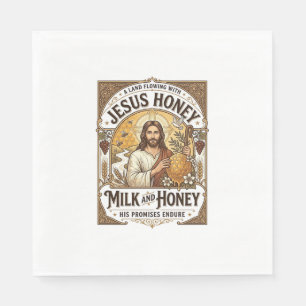Jesus Honey Milk And Honey Jesus Honey Milk Honey  Napkin