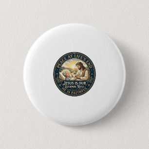Jesus Hospice End Of Life Comfort Shirt Christian 6 Cm Round Badge