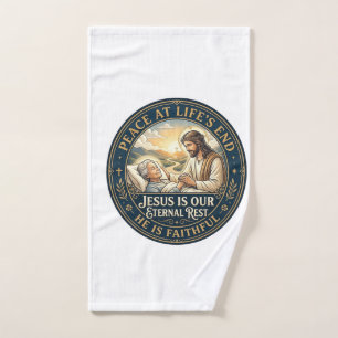 Jesus Hospice End Of Life Comfort Shirt Christian Hand Towel