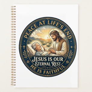 Jesus Hospice End Of Life Comfort Shirt Christian  Planner