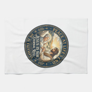 Jesus Hospice End Of Life Comfort Shirt Christian Tea Towel