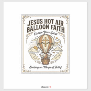 Jesus Hot Air Balloon Faith Jesus Hot Air Balloon