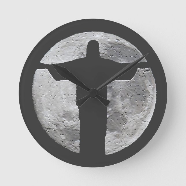 jesus hour round clock (Front)