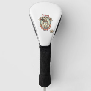 Jesus Hourglass Patience Jesus Hourglass Patience  Golf Head Cover