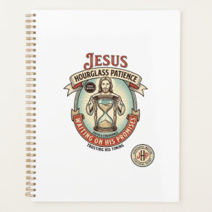 Jesus Hourglass Patience Jesus Hourglass Patience Planner