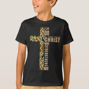 Jesus I Can Do All Things Through Christ Who Stren T-Shirt