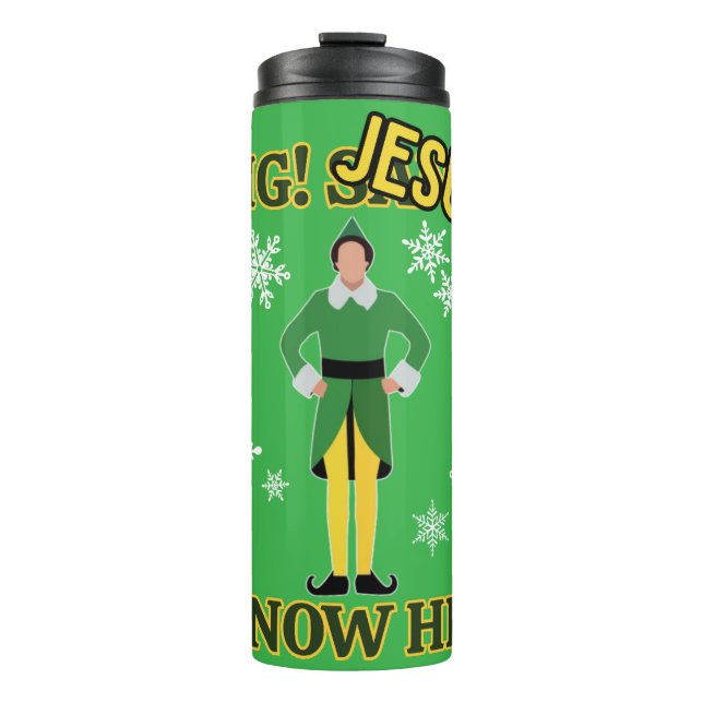 Jesus! I Know Him! Thermal Tumbler (Front)