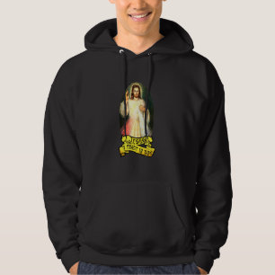 Jesus I Trust In You Catholic Person Hoodie