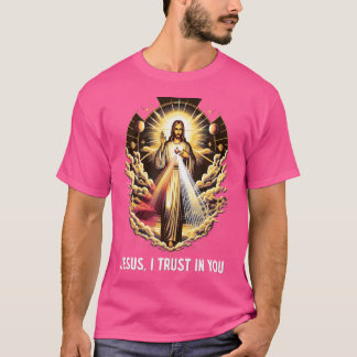 Jesus I Trust In You Divine Mercy Catholic T-Shirt
