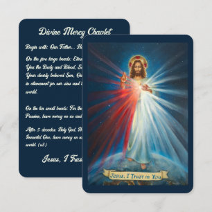 Jesus, I Trust in You, Divine Mercy Chaplet Invitation