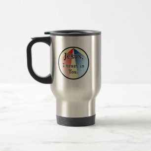 Jesus, I Trust in You: Divine Mercy  Travel Mug